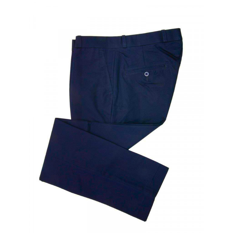 Relco London Sta Prest Trousers Navy